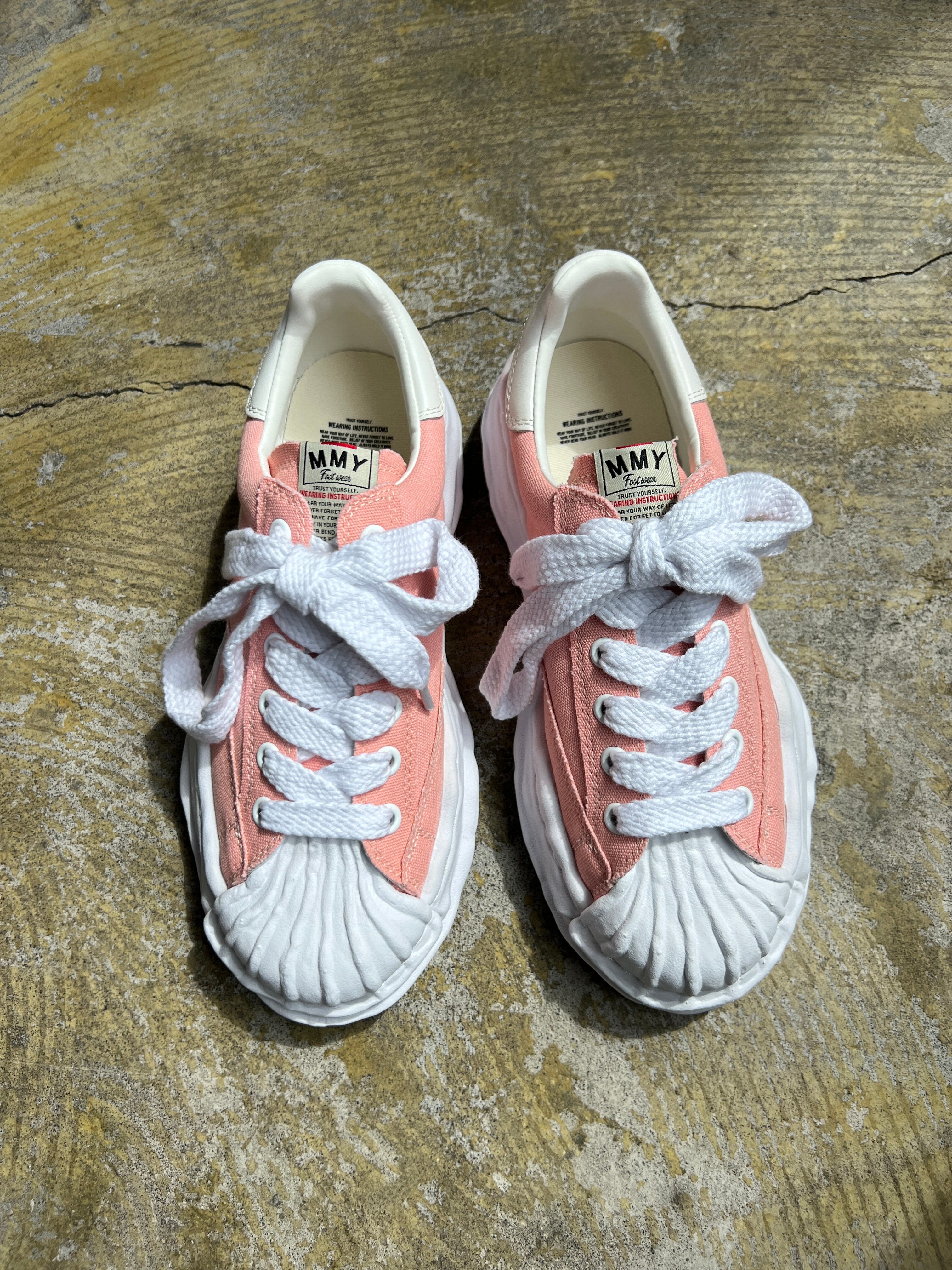 Maison MIHARA YASUHIRO | BLAKEY LOW CANVAS (A08FW735) | PINK | HOWDAY