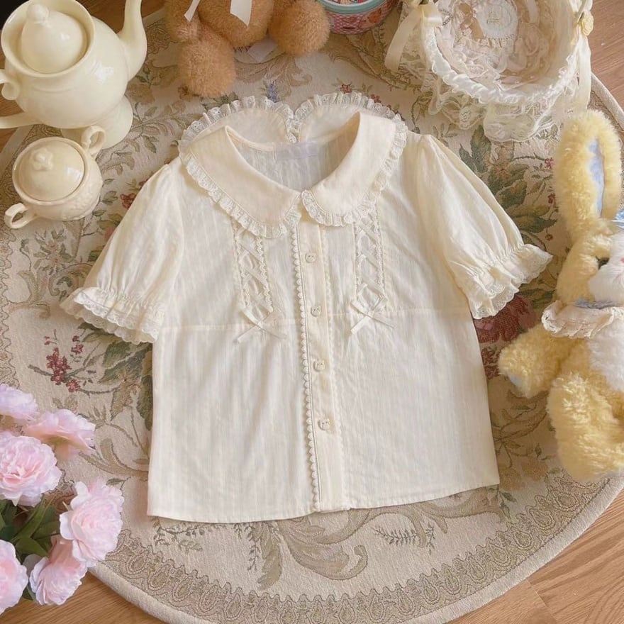 ソ*イ様 BABY 生成りブラウス BABY ブラウス 白×生成り 公式】BABY, THE STARS SHINE BRIGHT