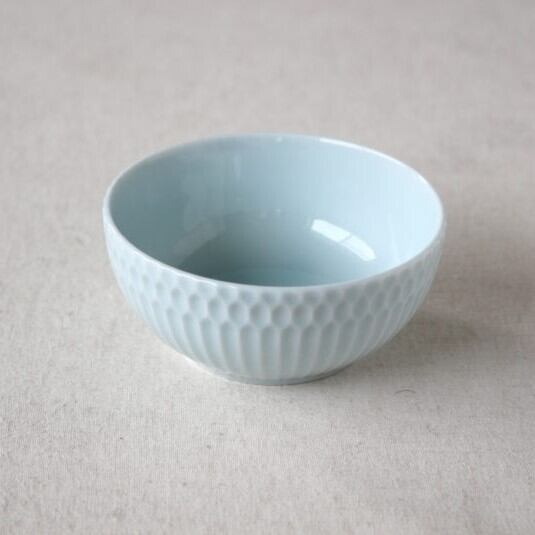 さざなみ 10cm 小鉢【全3色】 白・青白・ブルーグレー sazanami 和食器