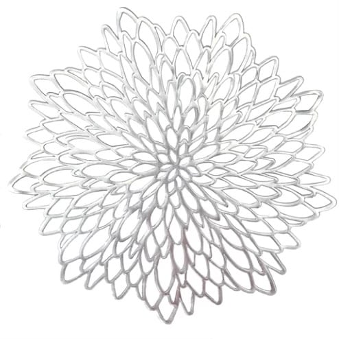 ランチョンマット ブルーミング ランチョンマット シルバー | Floraison Table