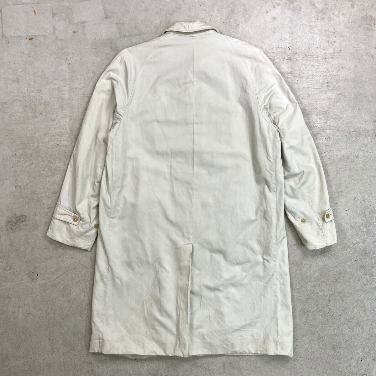 70年代 英国製 Aquascutum アクアスキュータム ステンカラーコート