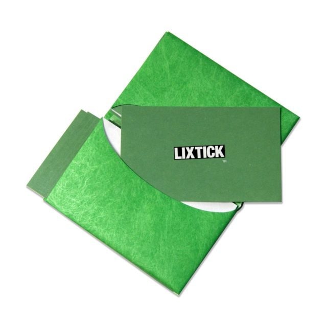 LIXTICK PAPER CASE ? NEON GREEN / LIXTICK