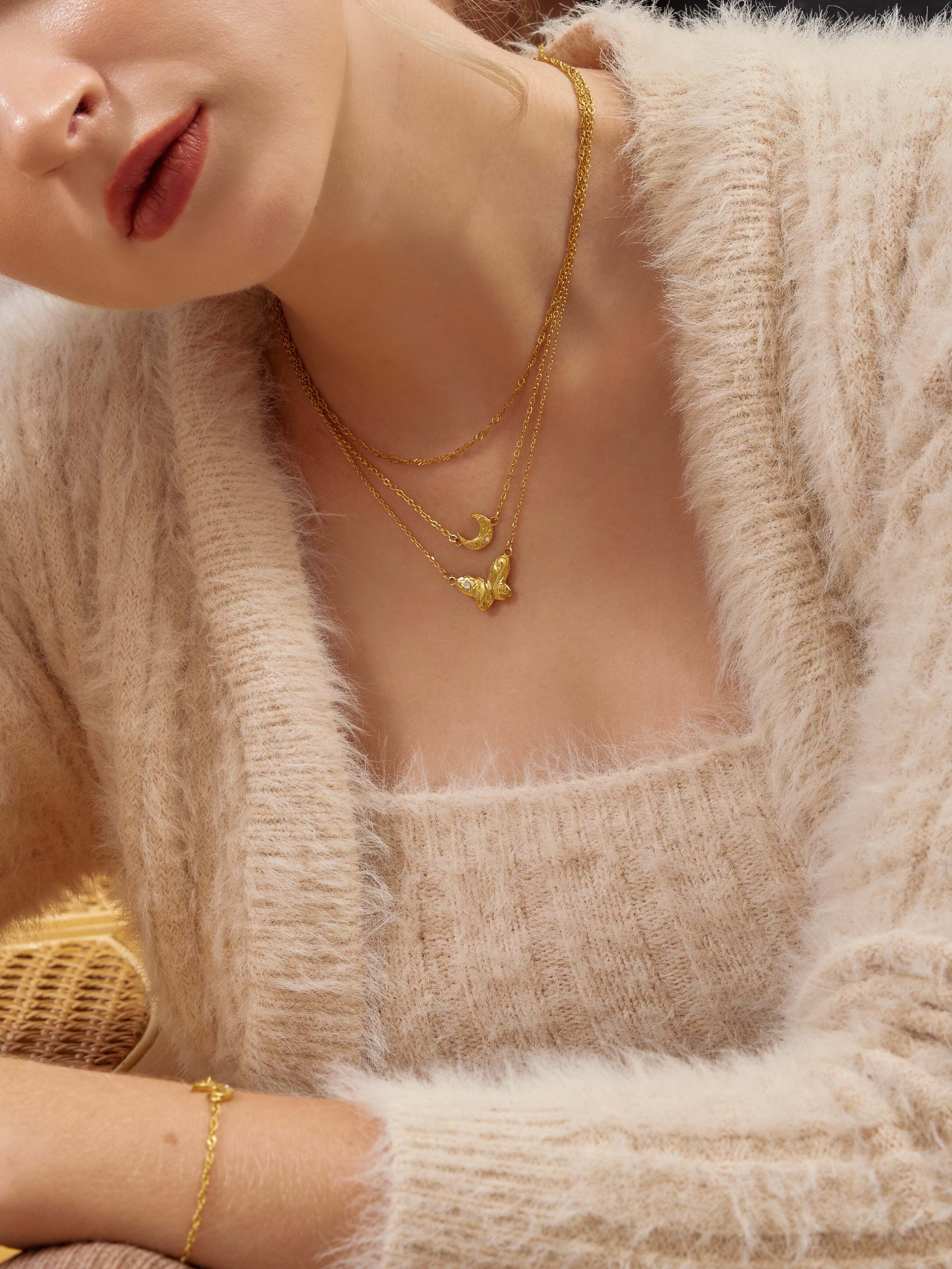 316L hawaiian nabi necklace #n53 | rani