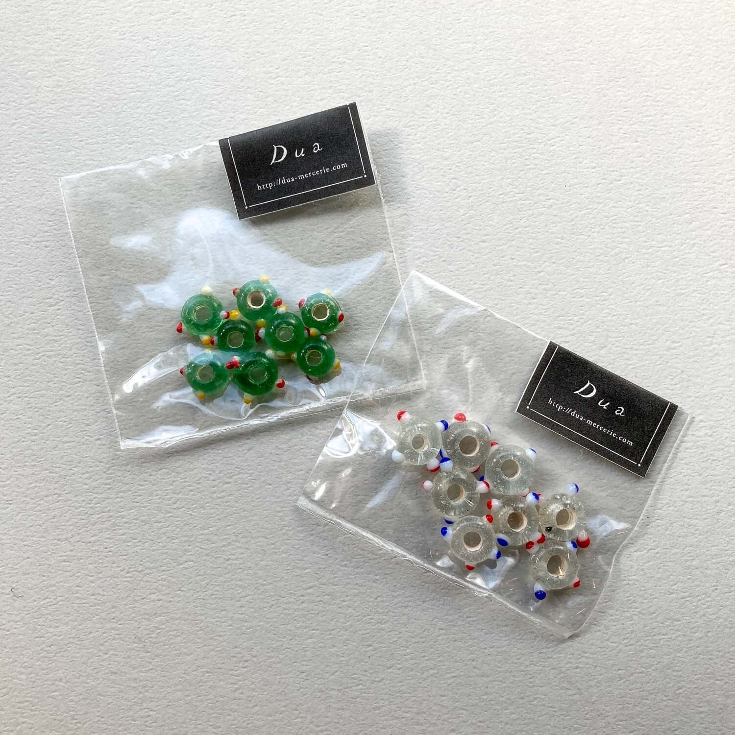 再入荷〉つぶつぶリース風ガラスビーズパック（8p） | Dua