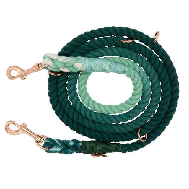 NEW【SASSY WOOF】HANDS FREE ROPE LEASH - HUNTER