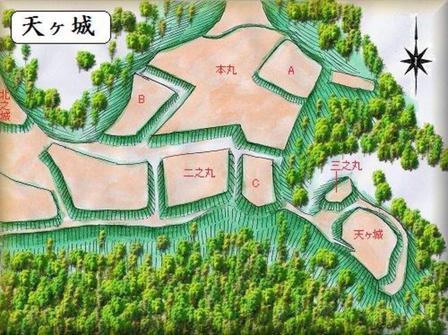 ★完成品 天ヶ城(高岡城・宮崎市)ケース付き 宮崎の城 お城 模型 ジオラマ プラモデル | お城のジオラマ鍬匠甲冑屋base