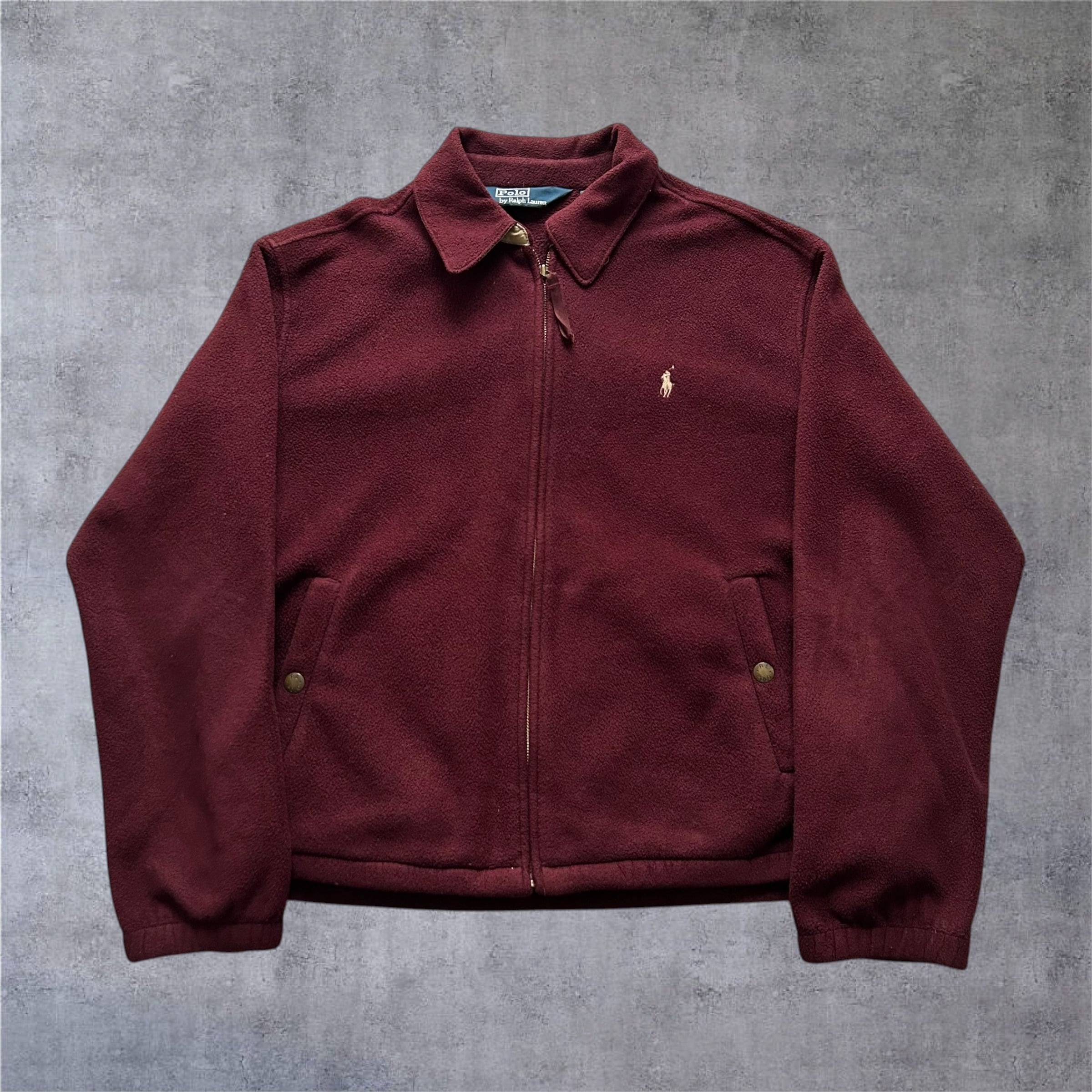 1990s Polo by Ralph Lauren Fleece Swing Top Jacket ⑫【高円寺店】