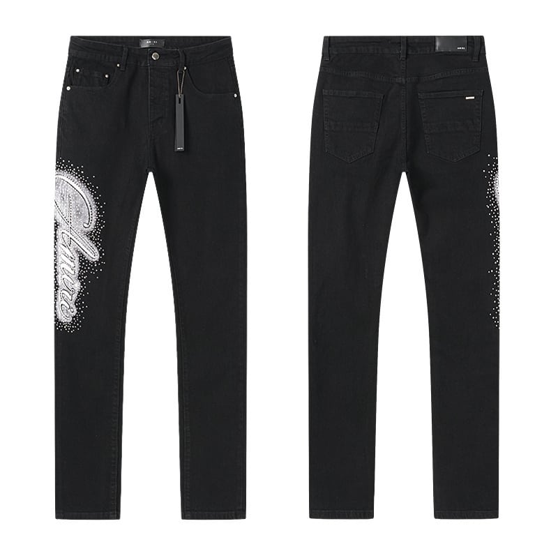 DIOR HOMME by Hedi Slimane black denim skinny pants | PAY ID