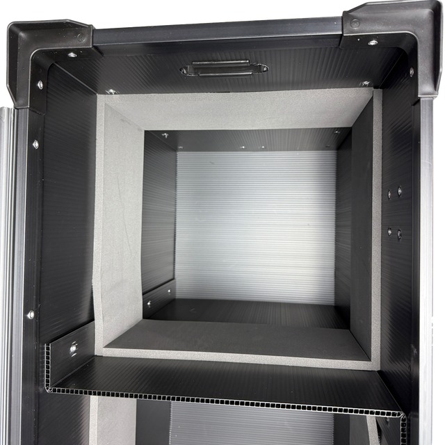 プラダンスピーカーケース YAMAHA (ヤマハ) CBR/DBR10用２台入り【緩衝材入り蓋付】 ダンプラケース 【積み重ね可能】