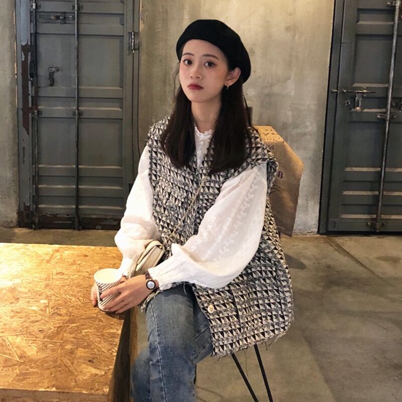 スプリングオータムノースリーブジャケット レッド 春物 秋物 スーパーモール84935556673