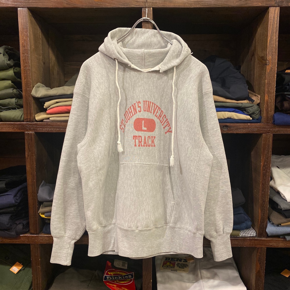 70s チャンピオン リバースウィーブパーカー 単色タグ | VOSTOK 