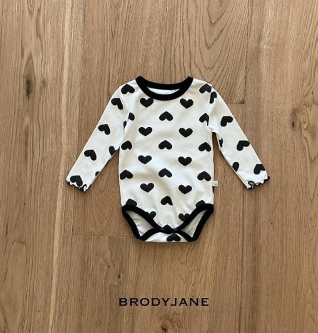 【取寄/韓国直送】Brodyjane ブラックハートスーツ｜秋服｜ベビー服｜韓国子供服｜26/AT