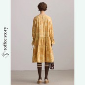 【2color】着るたびに、心が躍る。Aラインティアードロングワンピース 《PL0017》