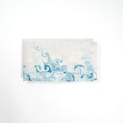 半巾帯 ［ ペールトーン × 孔雀青 ］