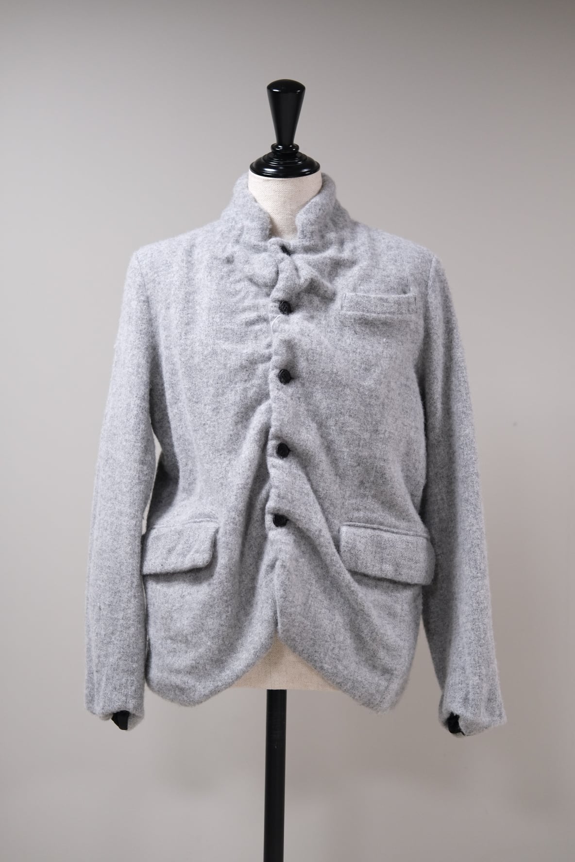 【Pillings】blanket jacket-gray-