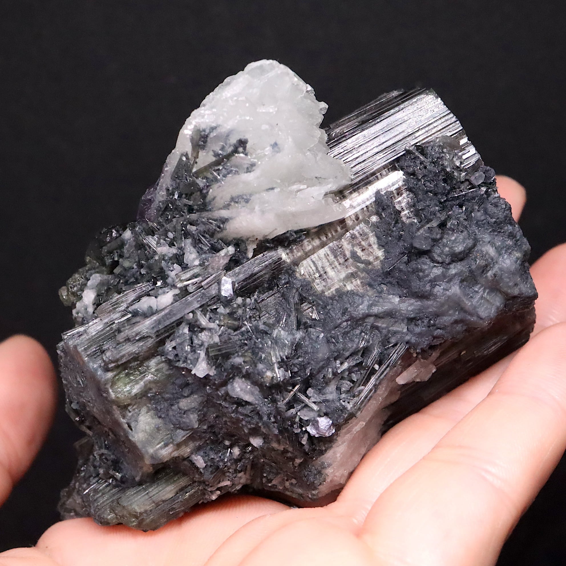 ジャンボ結晶！ウォーターメロン トルマリン電気石 229g T743天然石　原石 動画あり】ジャンボ結晶！ウォーターメロン トルマリン 電気石 229g