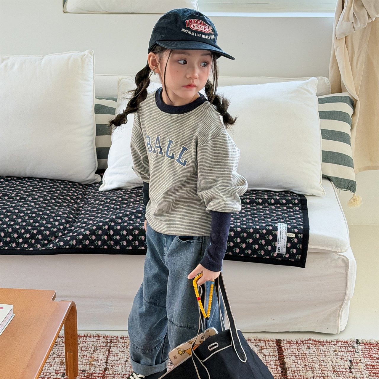 [bdiary] Belle Layered Tee Shirt / [비다이어리] 벨레이어드티셔츠