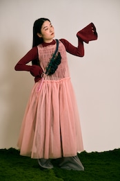 3way tartan strap Navy