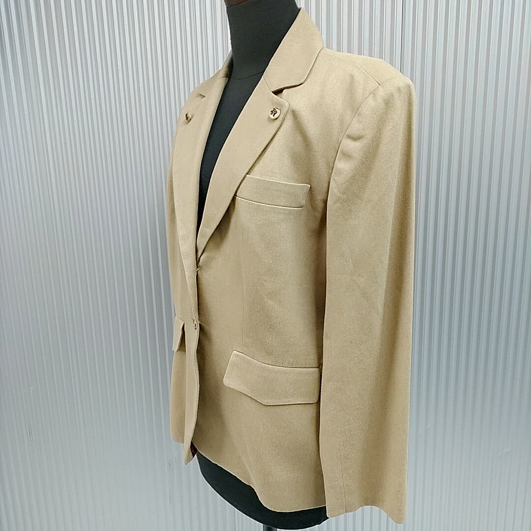 バーバリー　テーラードジャケット　日本製　サイズ42　ノバチェック　美品