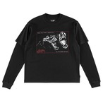 WELCOME / SNARL LAYERED 2FER TEE