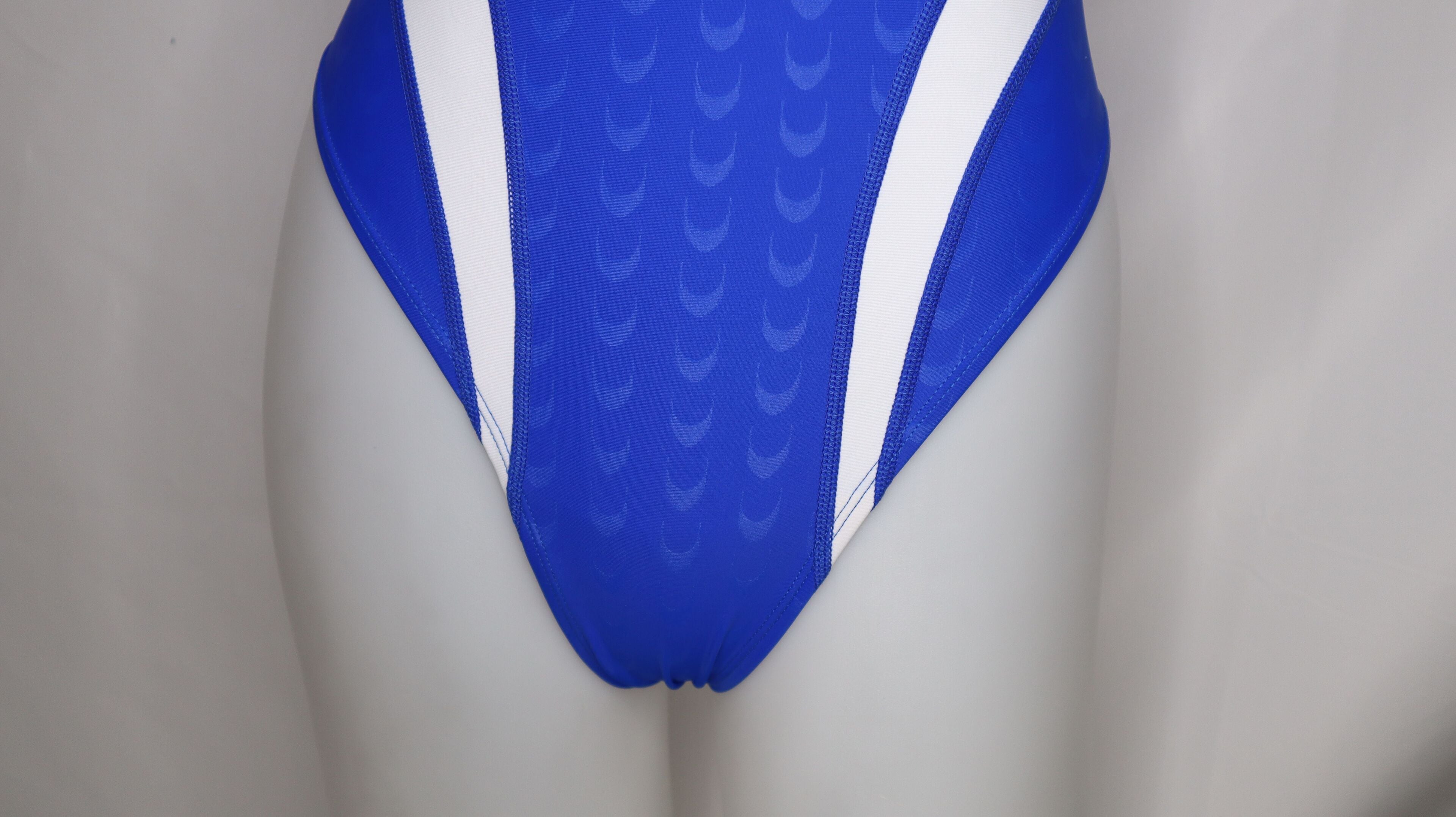 AquatiC】 【創作衣装】 AC001 BlueWing 競泳水着 レディース 青白