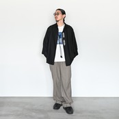 ヴィンテージ、グーチレーヨロングスリーブシャツデッドストックスタイル