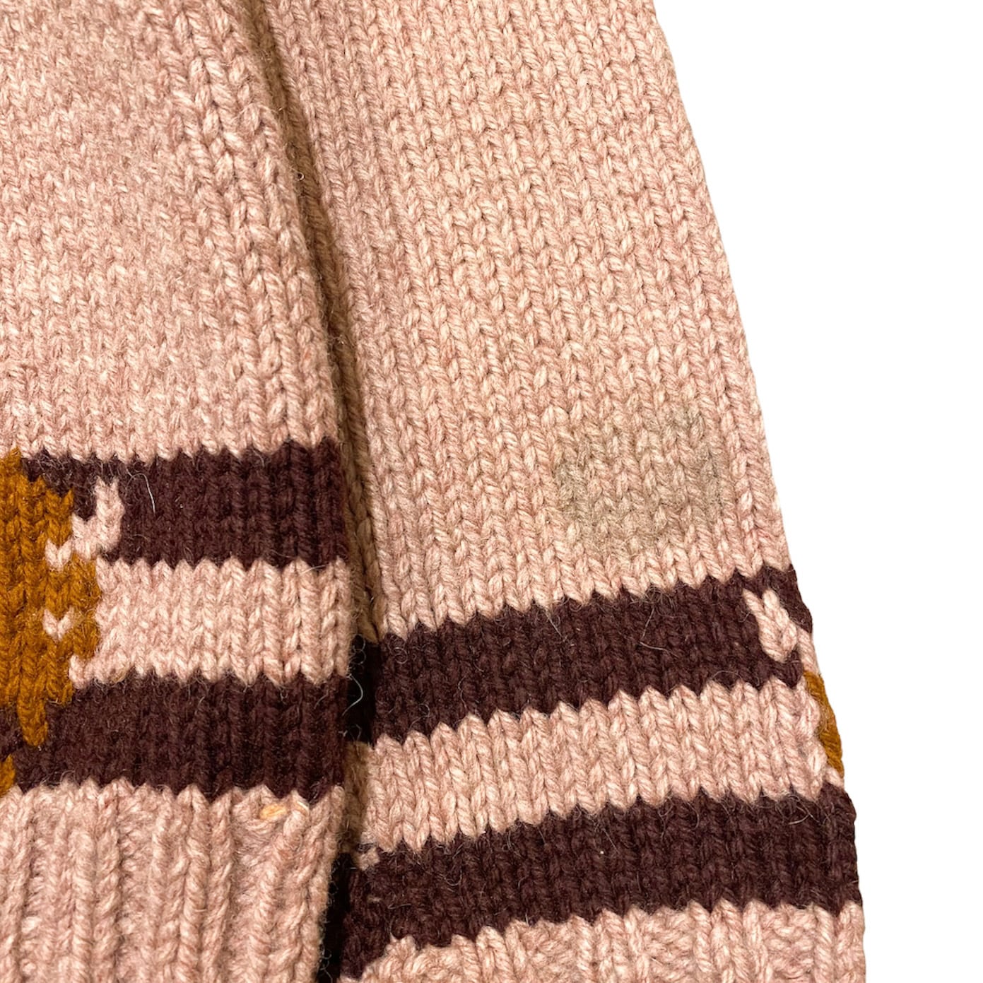 60〜70's UNKNOWN Buffalo Cowichan Sweater / カウチンセーター