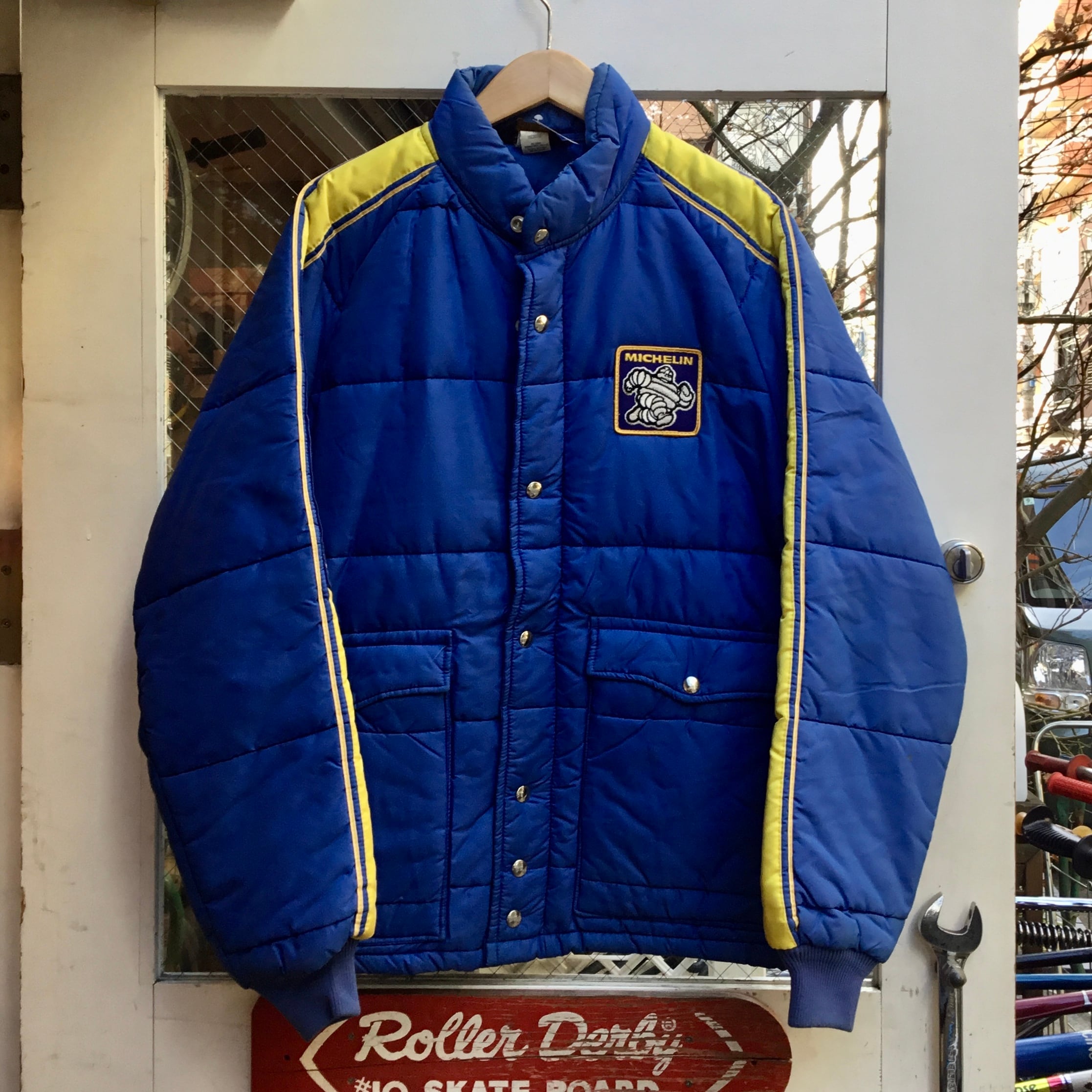 VINTAGE “ Swingster ” Puff JACKET “Michelin” SIZE M | SCREAMINWHEELS