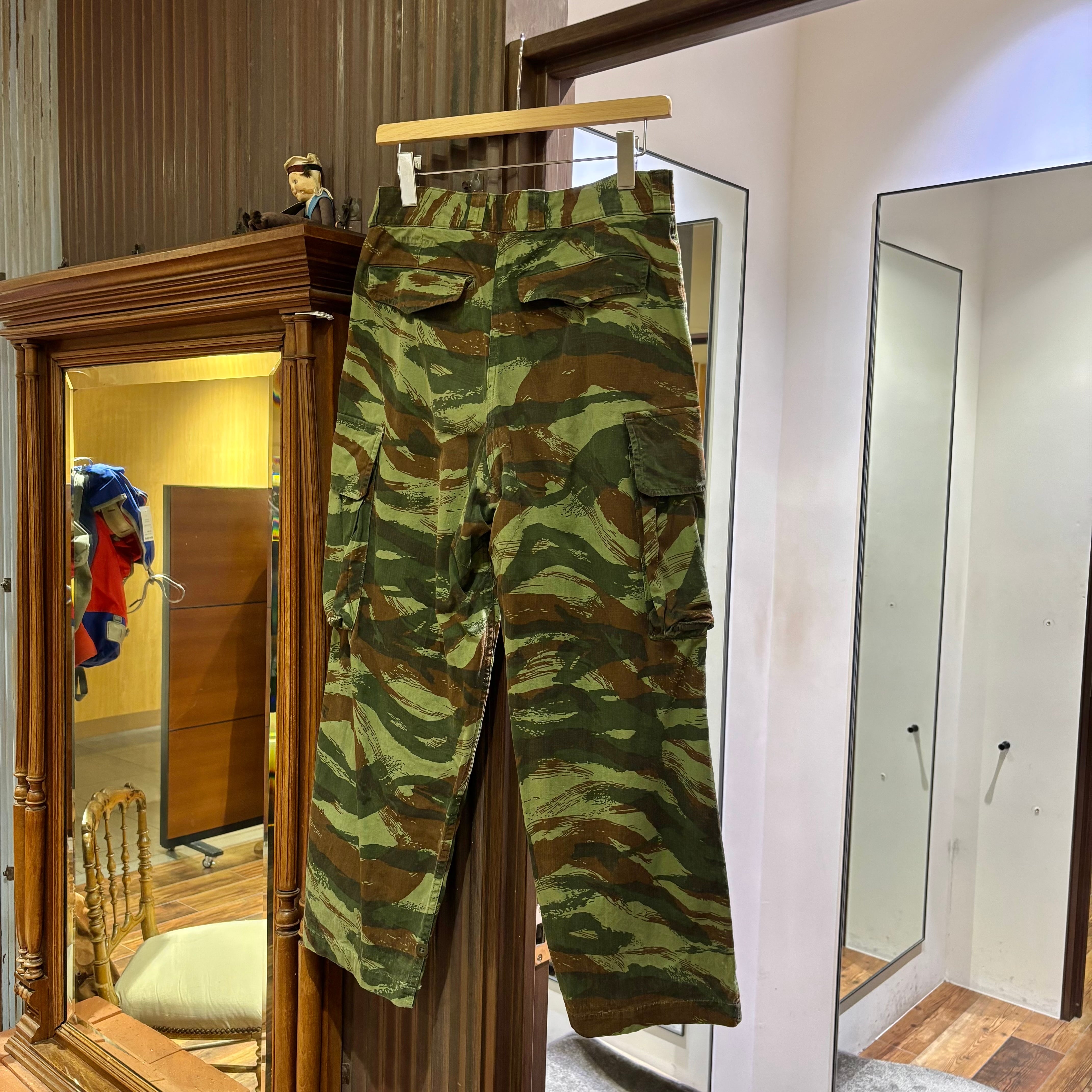 OLD FRENCH ARMY M47 LIZARD CAMO PANTS | STRAYSHEEP ONLINE