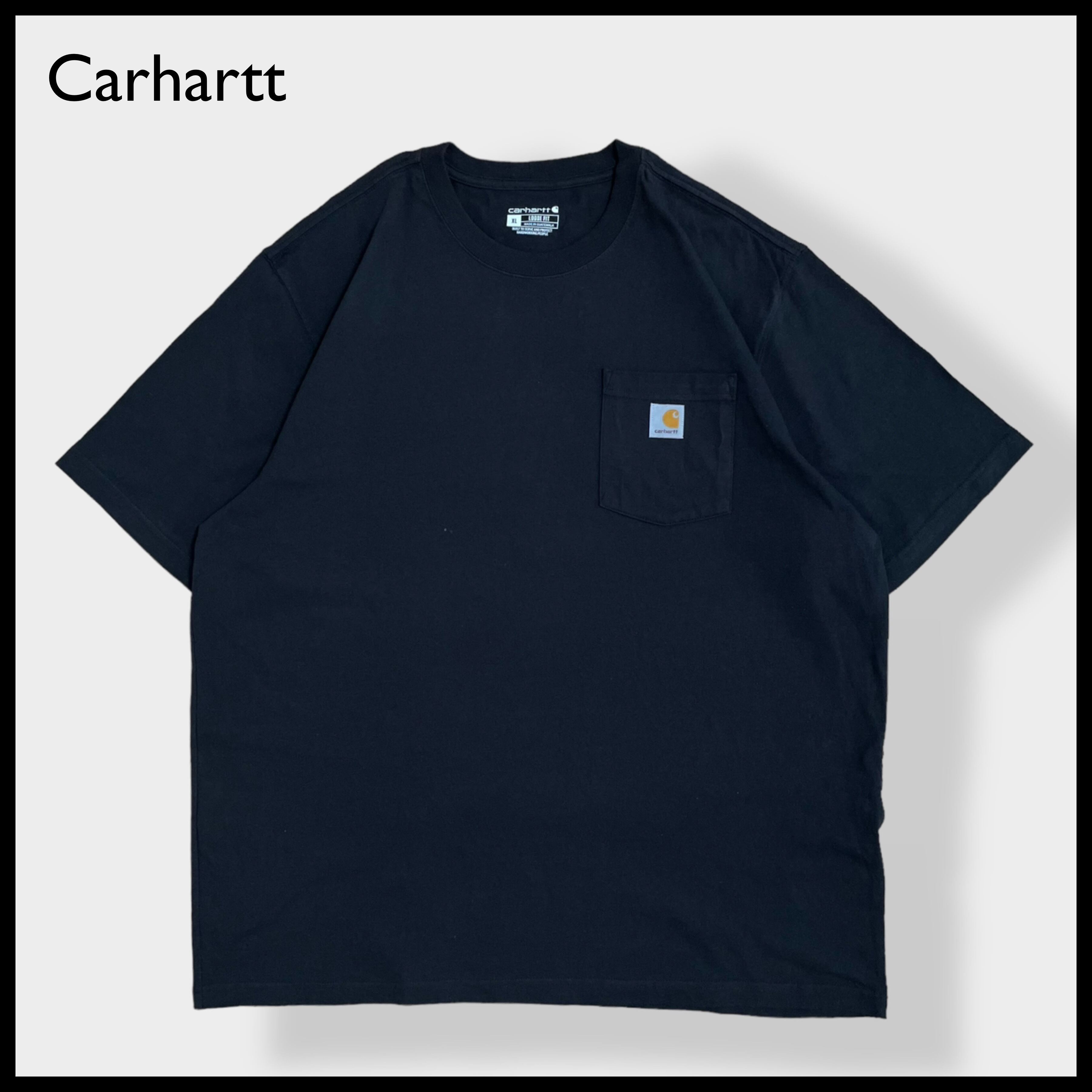 Carhartt】ポケットTシャツ ポケT LOOSE FIT Cロゴ X-LARGE ビッグ