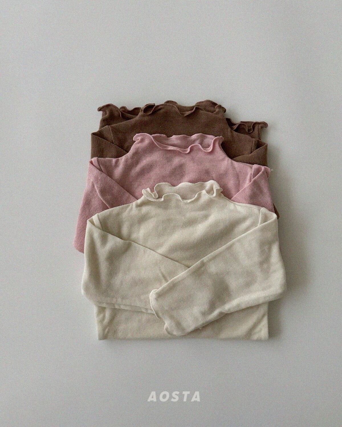 送料無料【予約】/ ソフトTシャツ / aosta