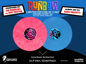 RUNBOW ORIGINAL SOUNDTRACK 2XLP / iam8bit