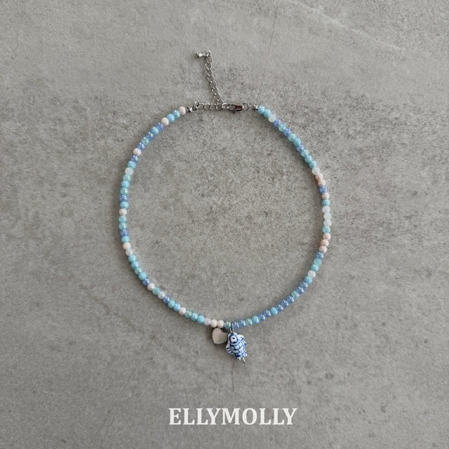 elly molly［取寄］two tone necklace