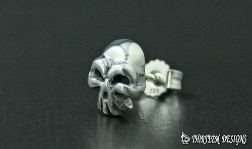 THIRTEENDESIGNS サーティーンデザインズ RE-1 R.I.P. LAUGH SKULL PIERCE