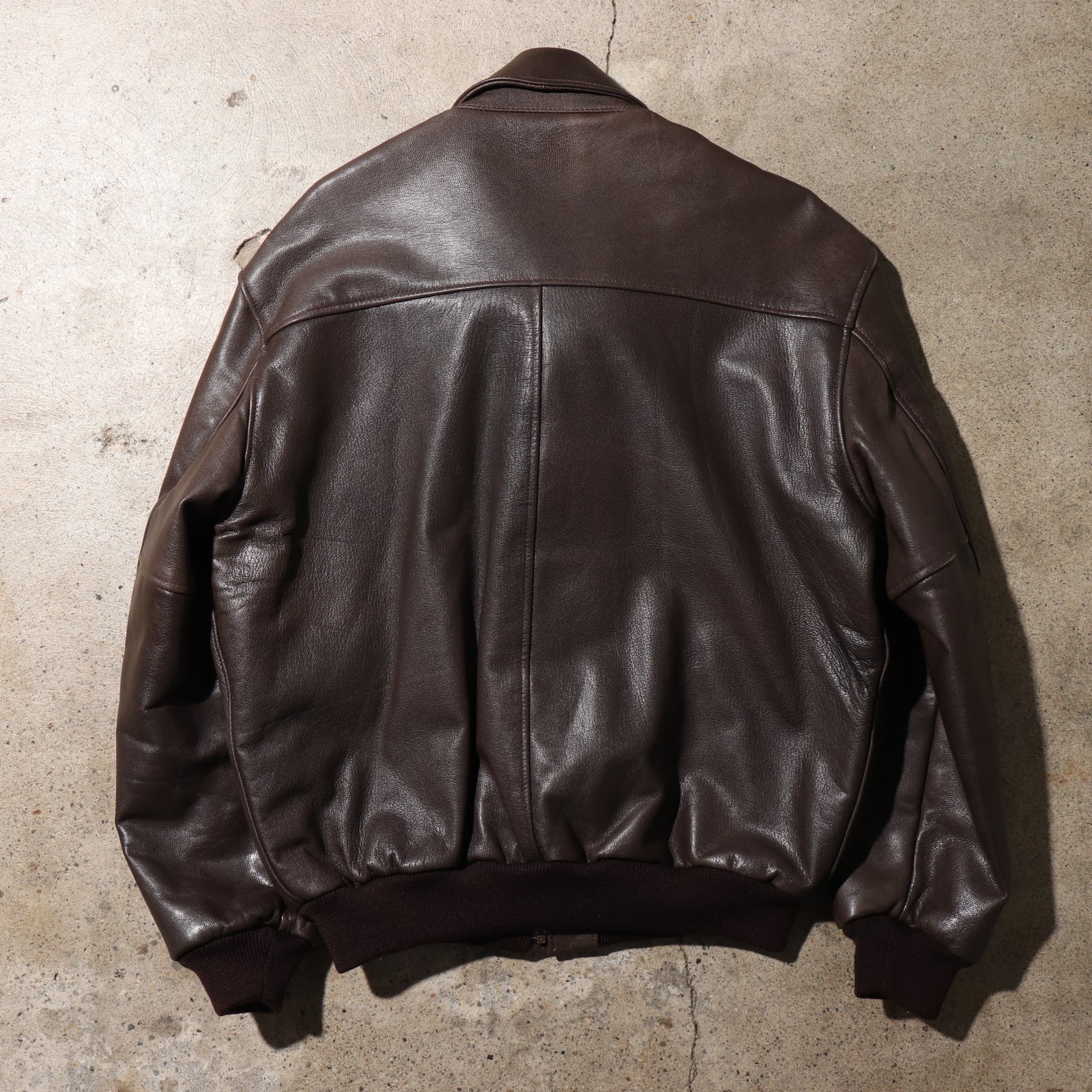 極美品 L エルエルビーン USA A-2 レザージャケット L.L.Bean 