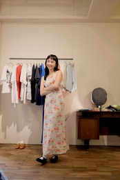 【送料無料】90's flower dress