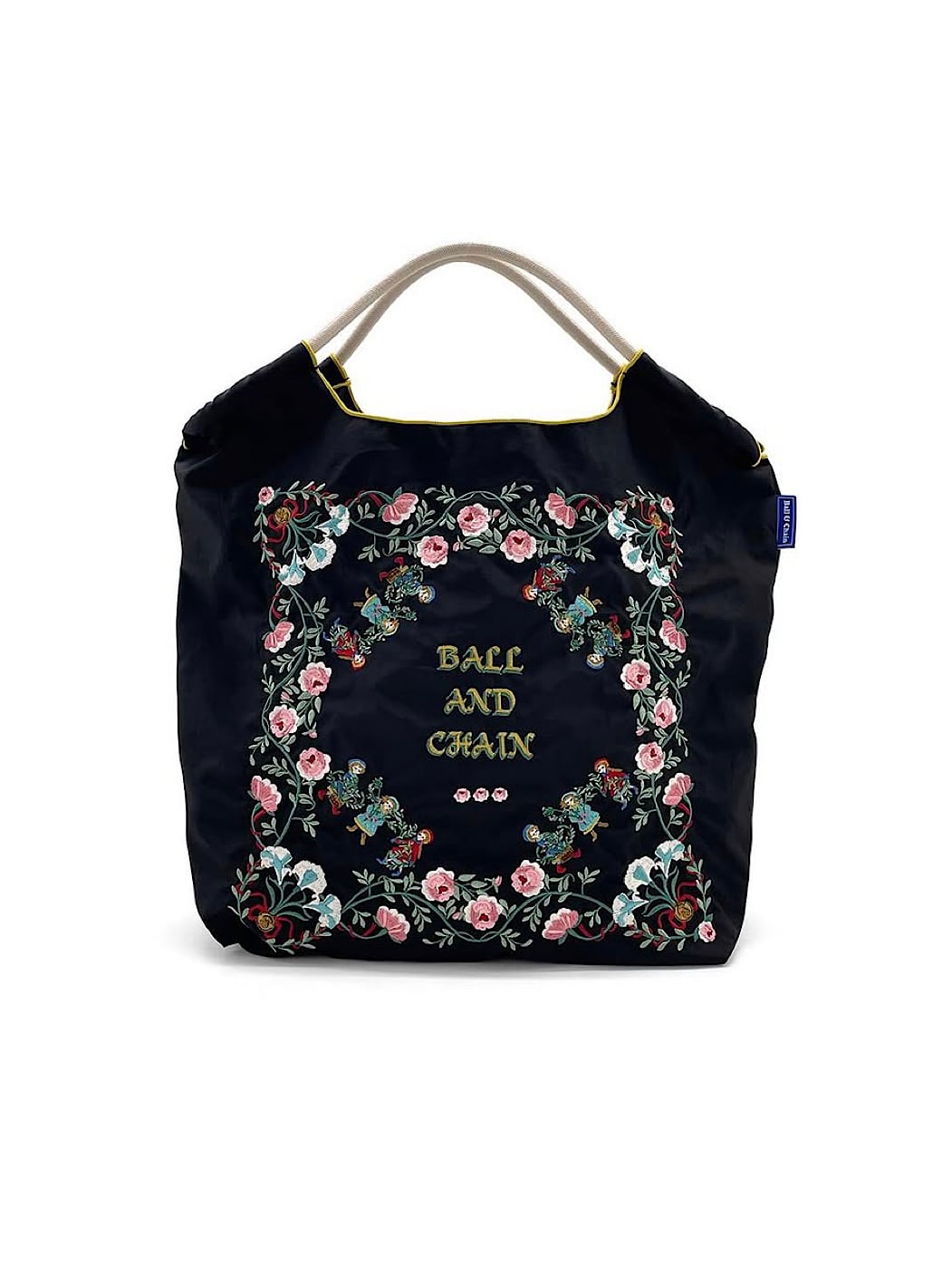 Ball&Chain ショッピングバッグ M size【FLEURS】