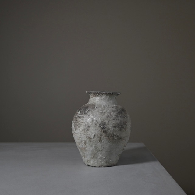 デレック ラーセン／自然釉壺（AD003）