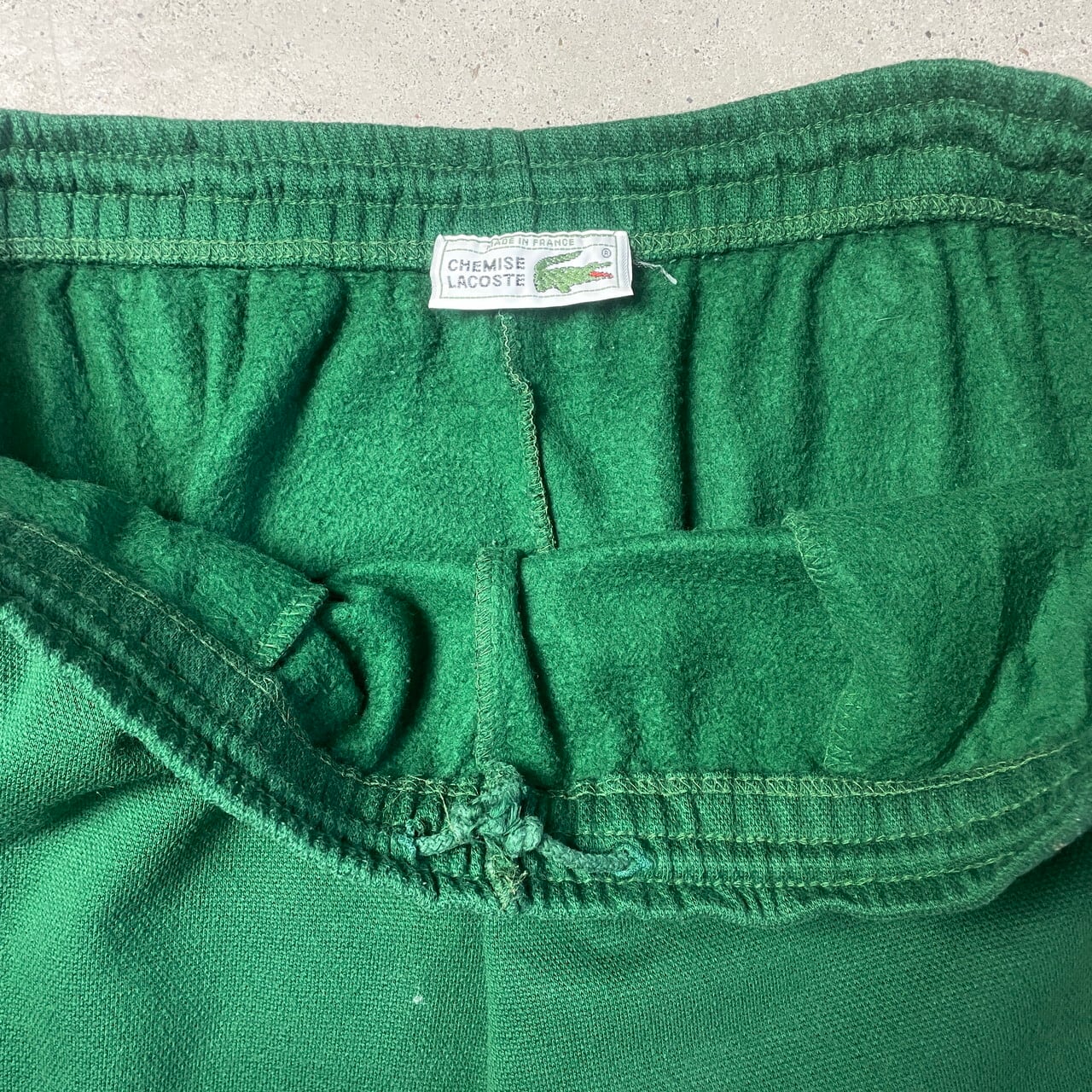 70年代 フランス製 LACOSTE フレンチラコステ ジャージパンツ メンズXL