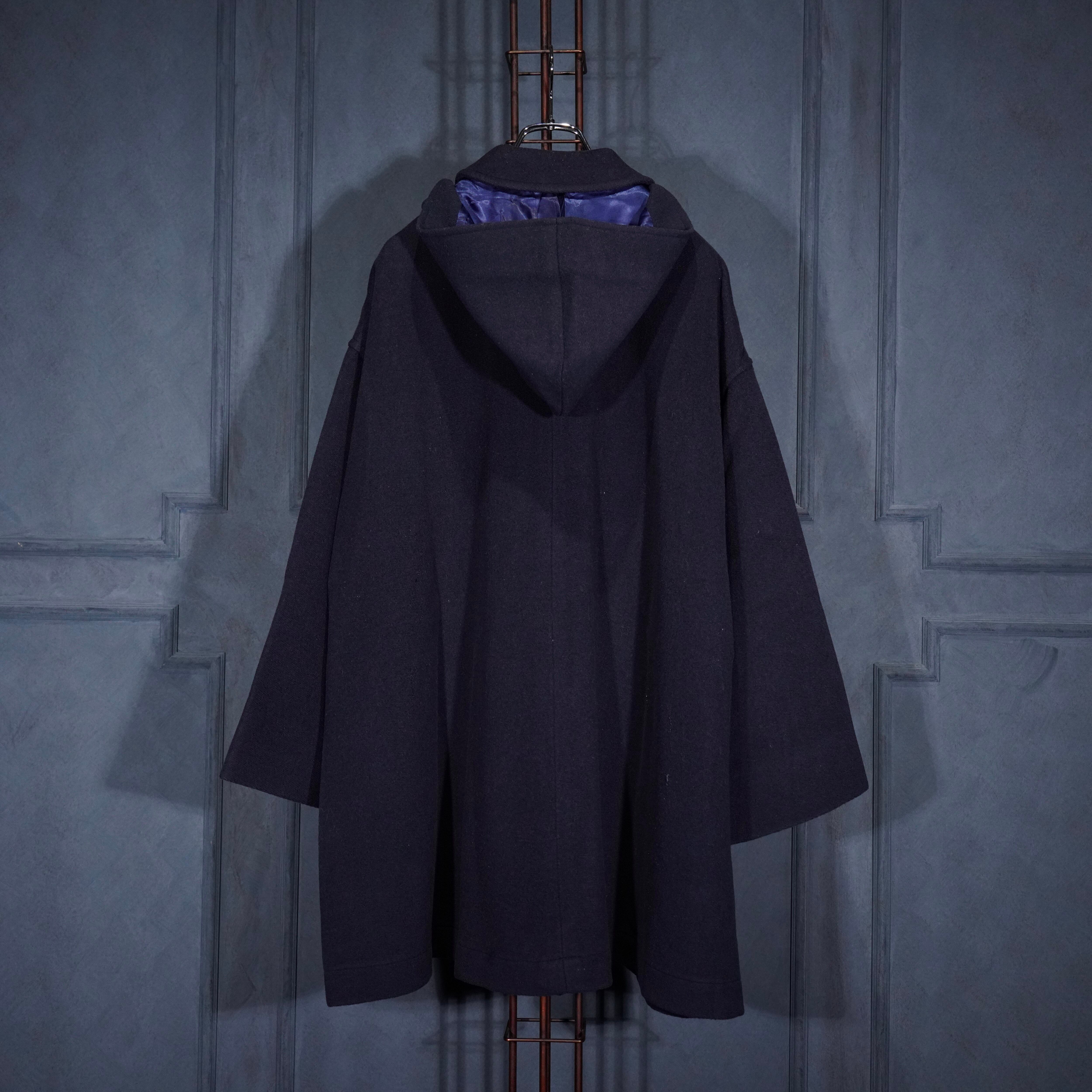 Christian Dior HOODIE DESIGN WOOL DUFFLE COAT/クリスチャン