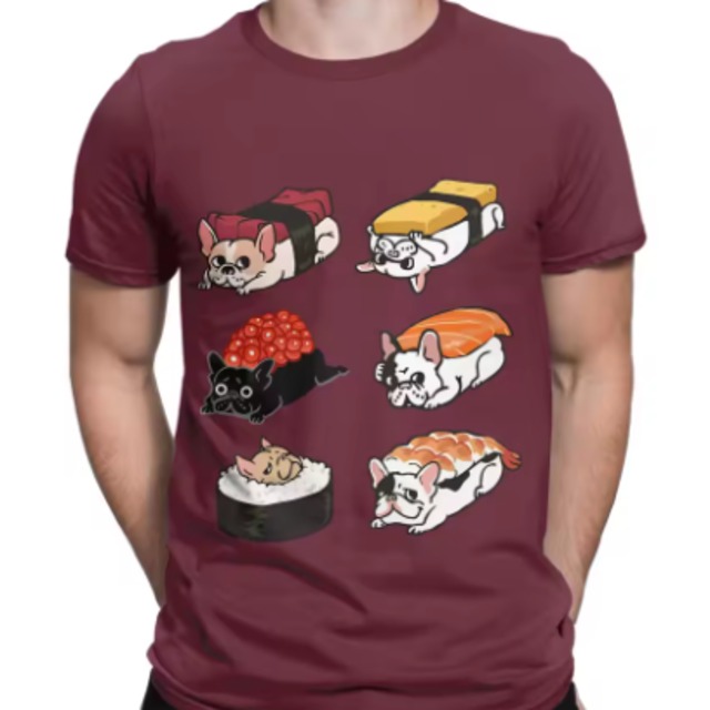 T-shirt　-french sushi-　　a-item-0198
