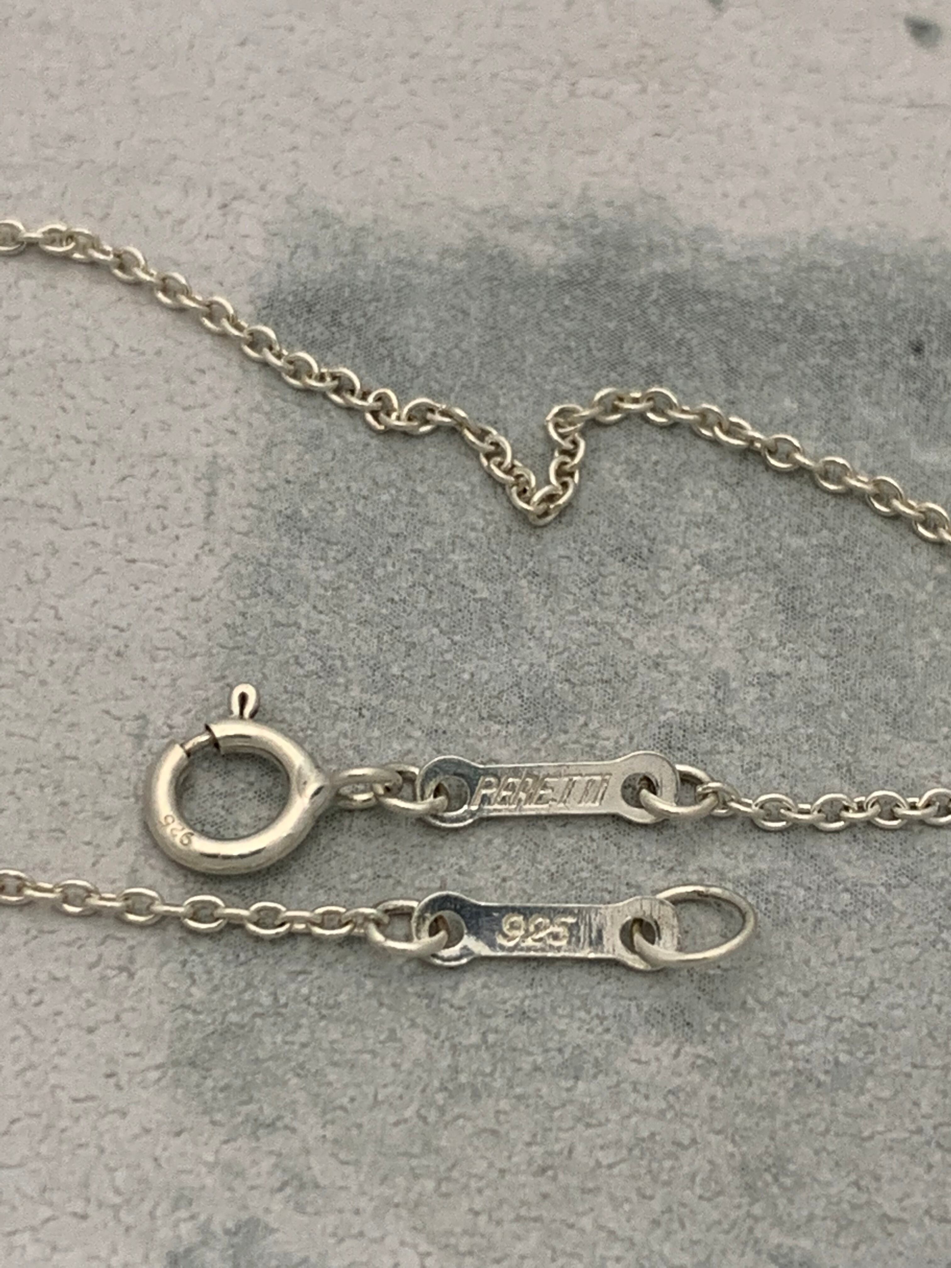 美品】Tiffany ダブル ティアドロップ ネックレス シルバー ビンテージ