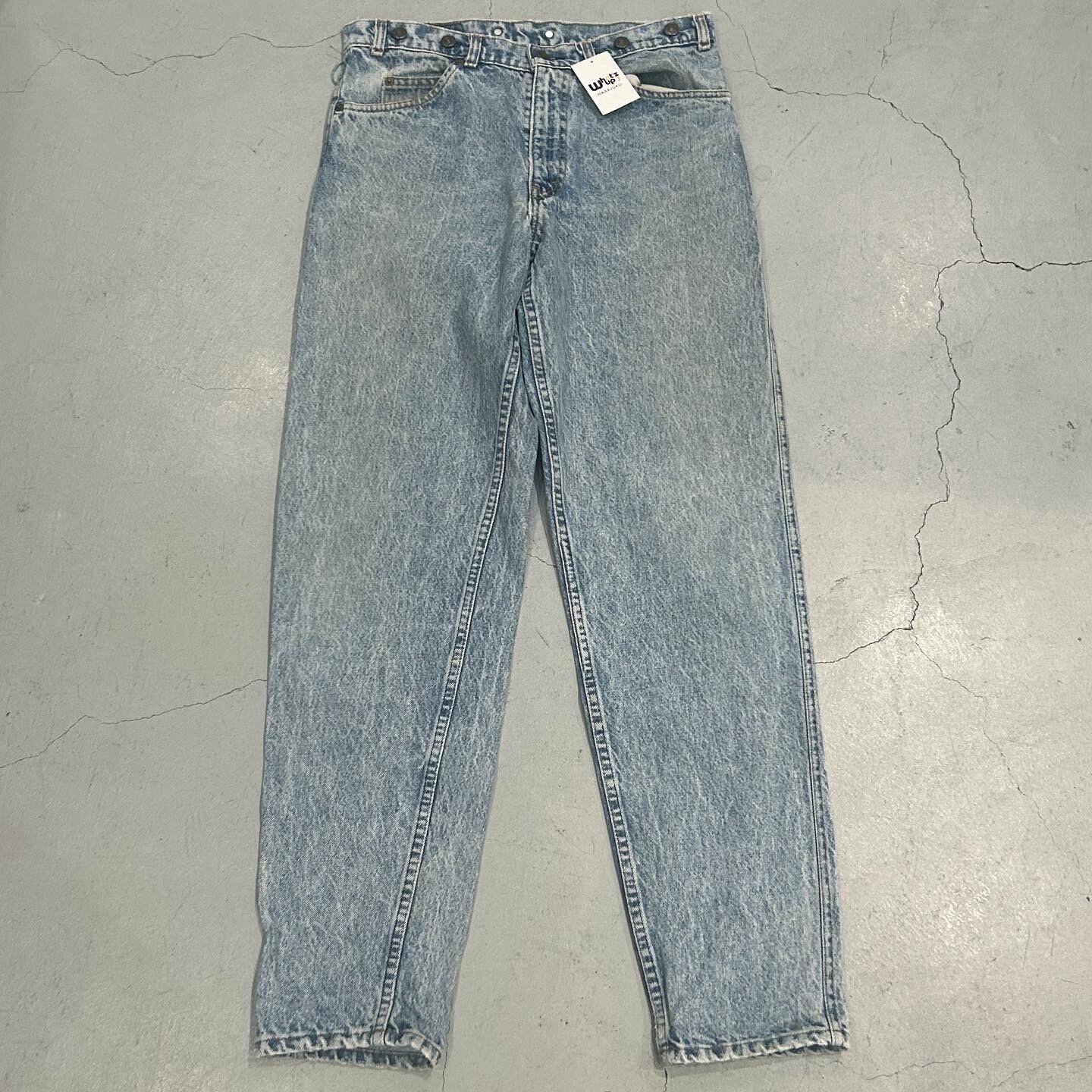 1987s Levi's 40552 “suspenders button“ denim pants【高円寺店】