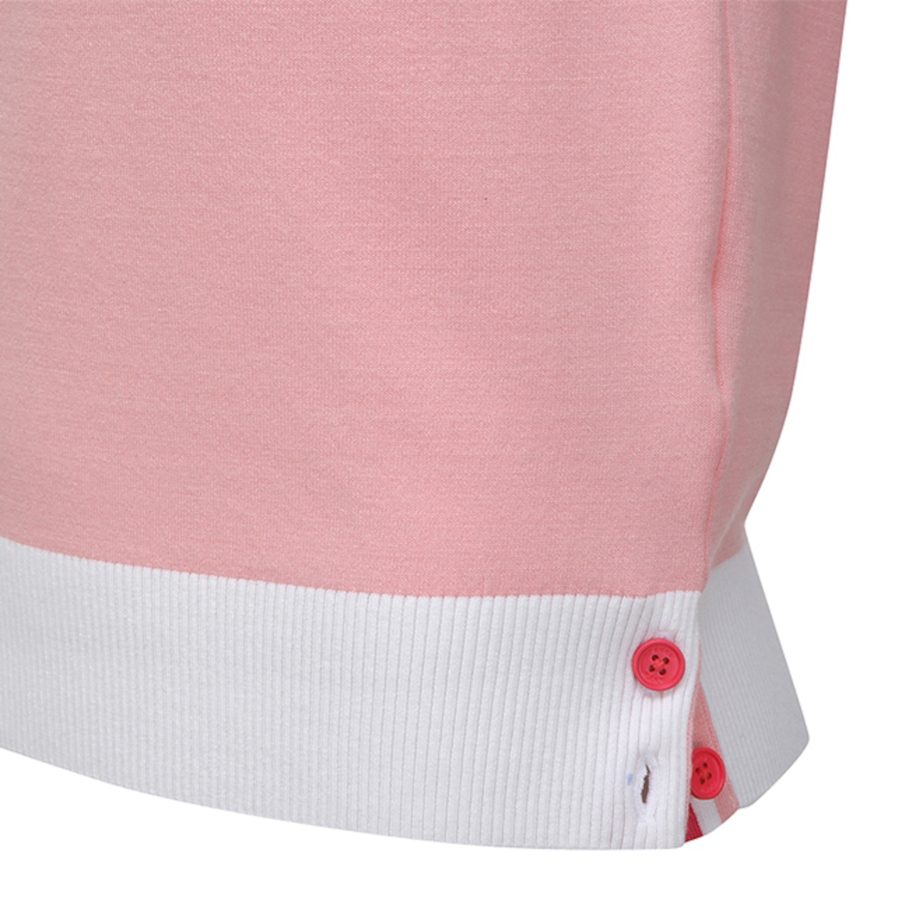 WOMEN LOGO COMBINATION PASTEL SWEATER