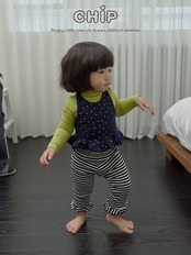 韓国子供服 / CHIP / 26Autumn / みつばちフリルパンツ / 秋服 *1~4*