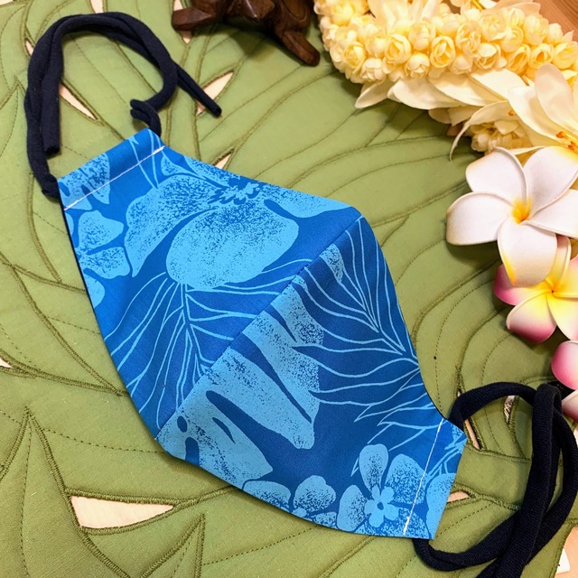 《Hau'oli》ハワイアンマスク　ブルーオールド