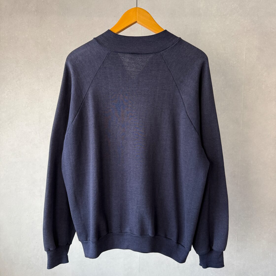 50s~60s Unknown EMAR Zip Vintage Fade Full Zip Sweat Cardigan | PAY ID