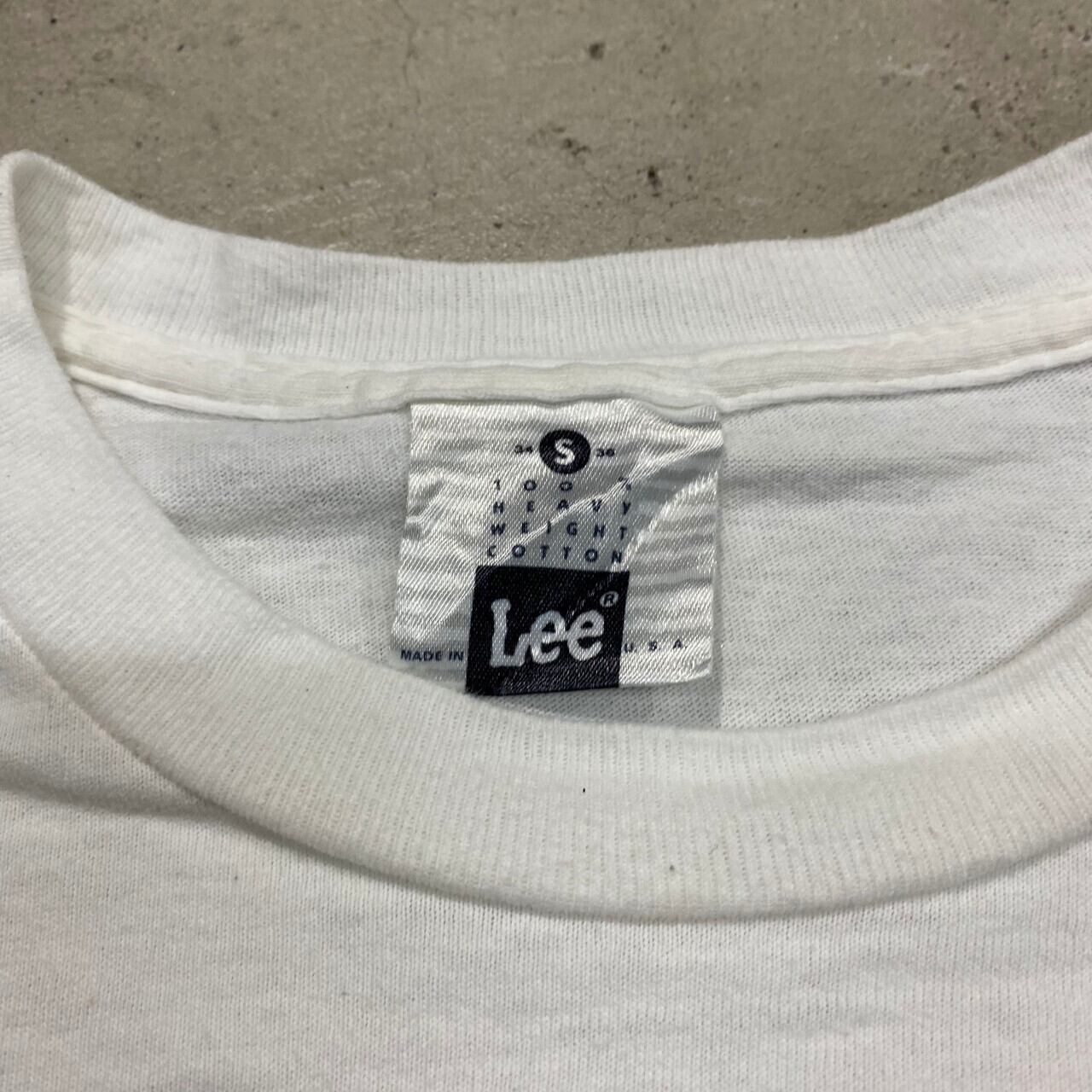 リー Lee ヒツジ柄 アニマルプリントTシャツ USA製 メンズM レディースXL ヴィンテージ /eaa246880