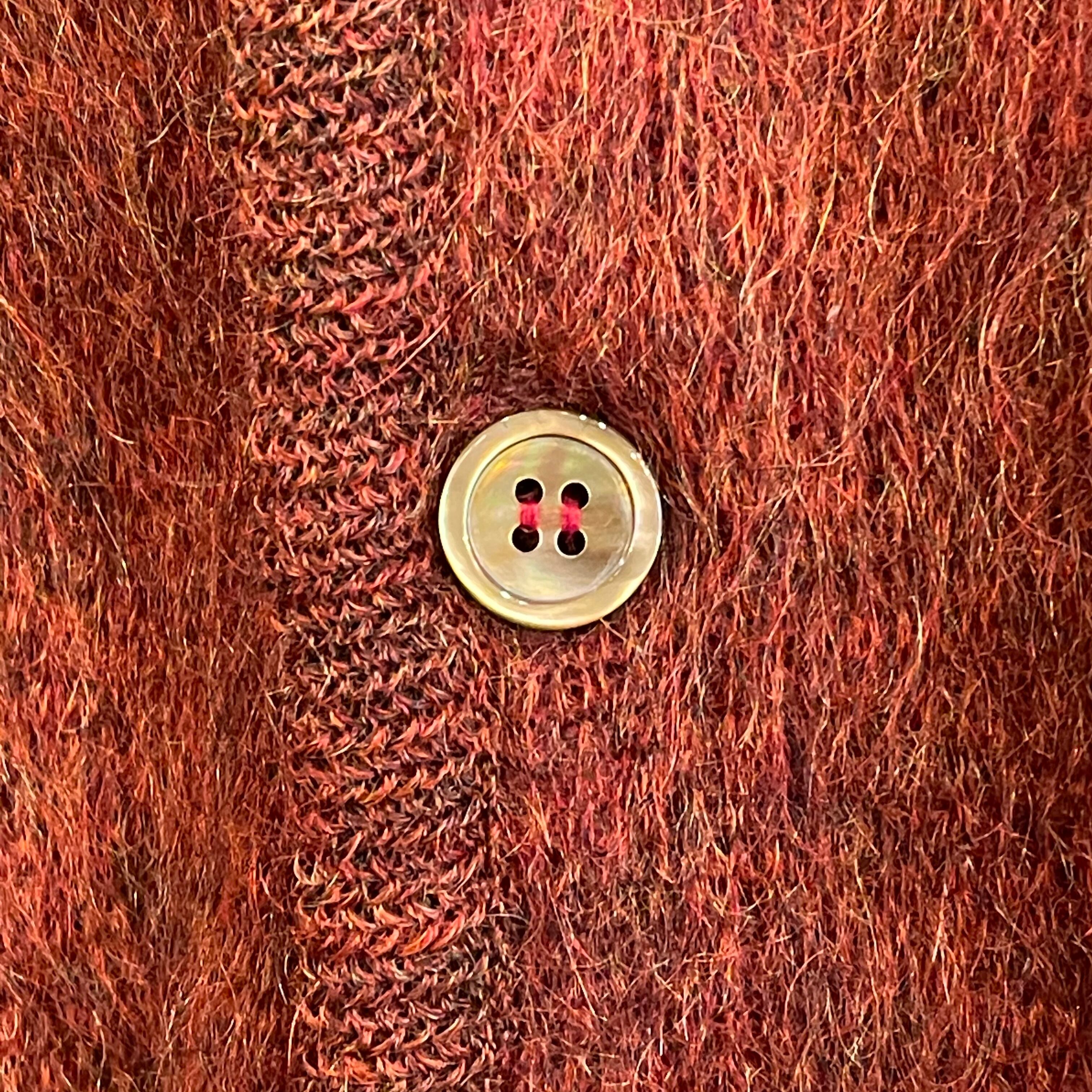 60-70s Sears Mohair Knit Cardigan | VOSTOK