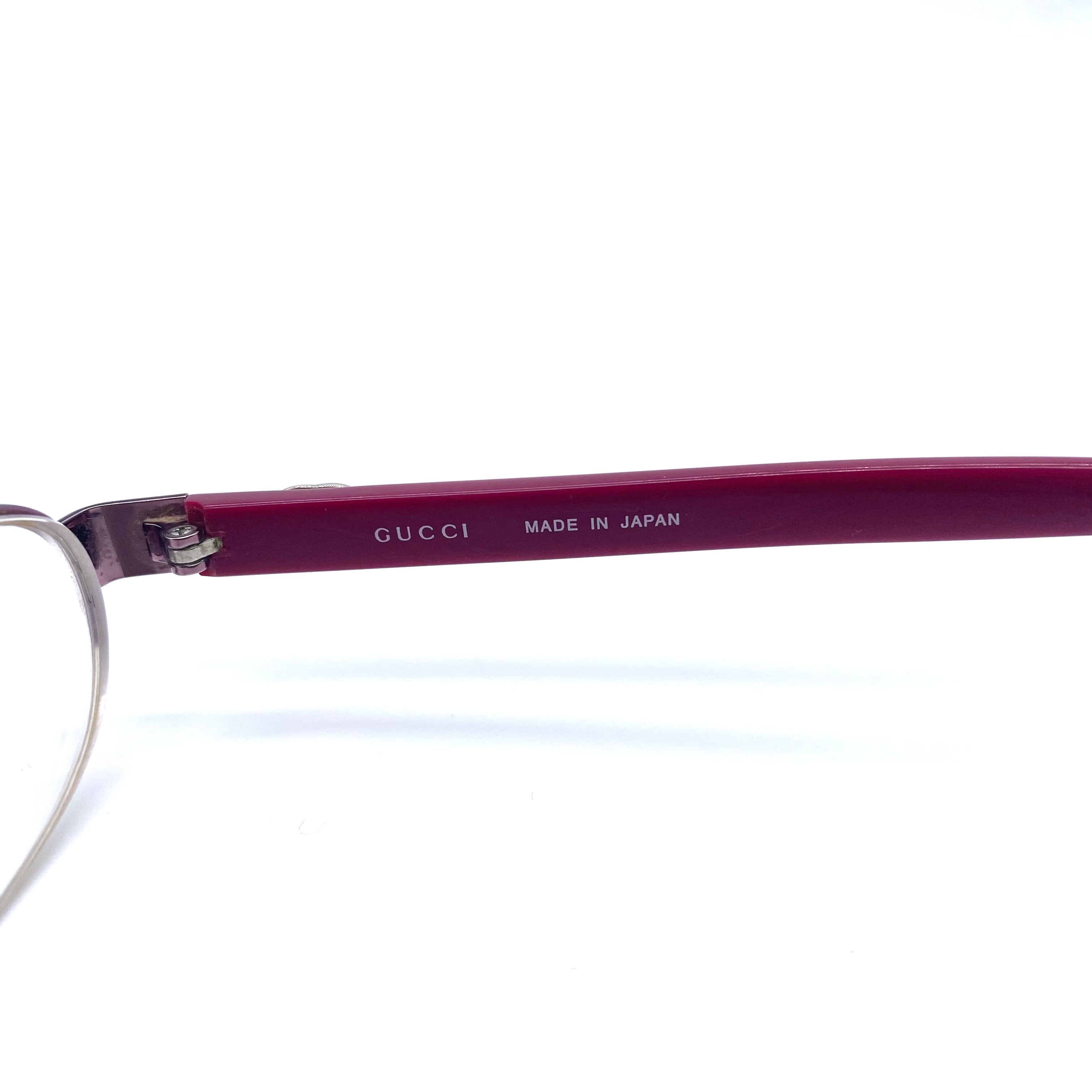 Gucci Eyewear Prescription Eye Glasses Pink / グッチ 眼鏡 度 Gucci Eyewear Prescription Eye Glasses Pink / グッチ 眼鏡 度